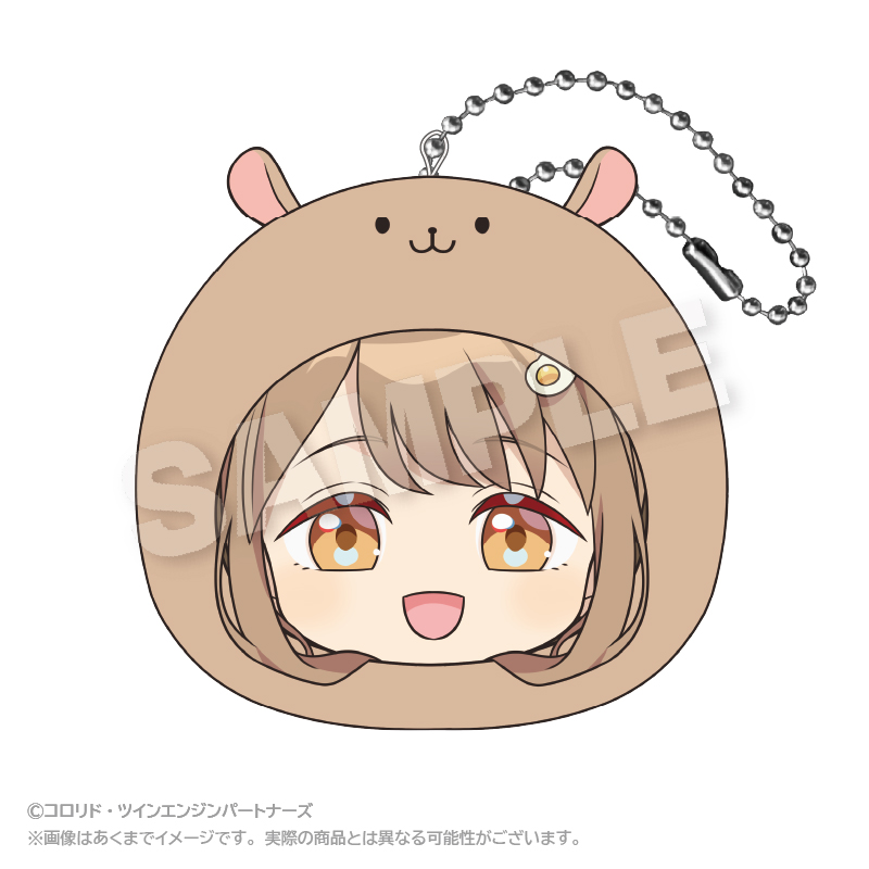超かぐや姫! まるめいつクッションキーホルダー 諌山真実 画像 3 | AniSmile