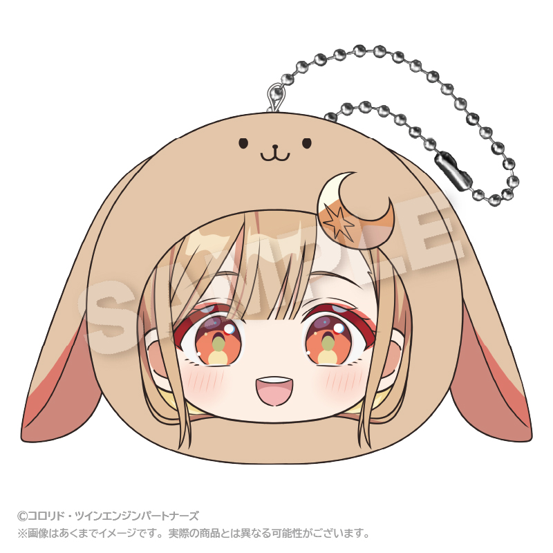 超かぐや姫! まるめいつクッションキーホルダー かぐや 画像 3 | AniSmile