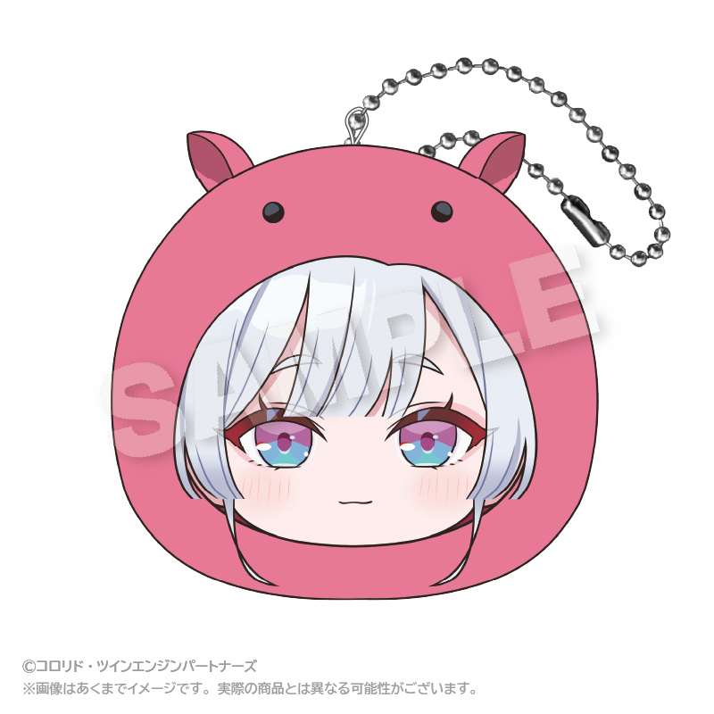 超かぐや姫! まるめいつクッションキーホルダー 月見ヤチヨ 画像 4 | AniSmile