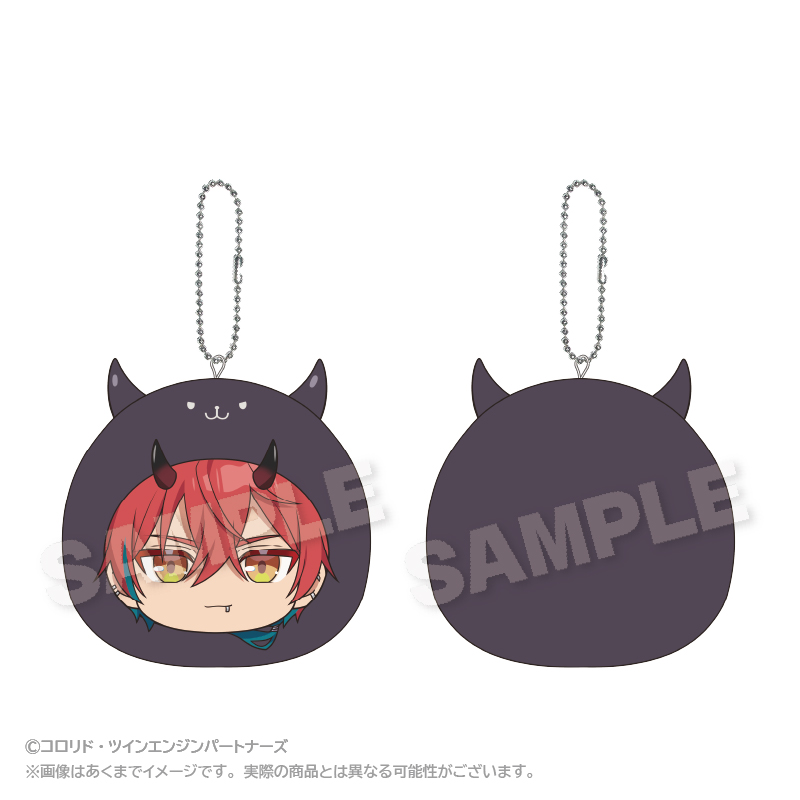 超かぐや姫! まるめいつクッションキーホルダー 帝アキラ 画像 4 | AniSmile