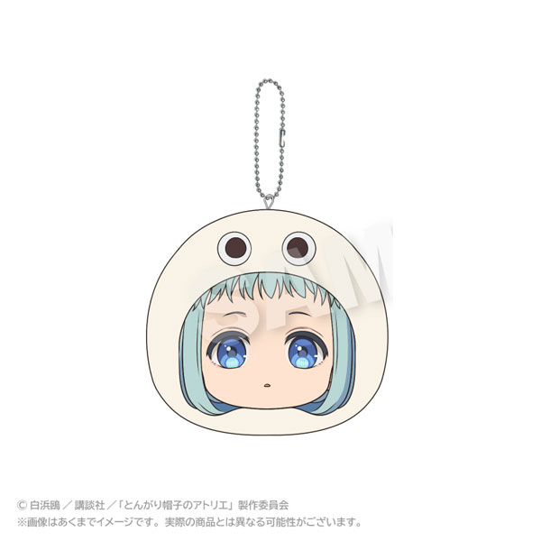 とんがり帽子のアトリエ まるめいつクッションキーホルダー リチェ - AniSmile