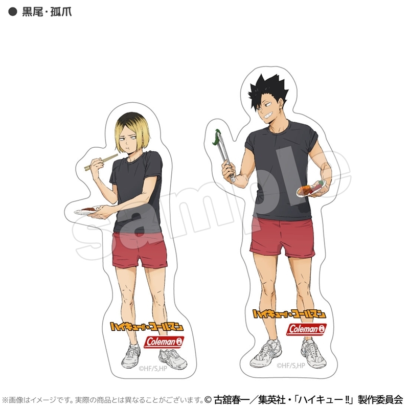 ハイキュー!! 合宿BBQ 耐水ステッカーセット 日向・影山 画像 3 | AniSmile