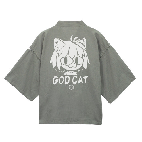 月姫 -A piece of blue glass moon- ネコアルク 甚平/利休鼠-大(XL~XXL) - 官方商品图片 | AniSmile