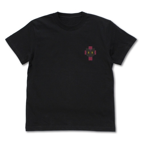 この素晴らしい世界に祝福を! ちょむすけ ワンポイント刺繍Tシャツ/BLACK-L 画像 2 | AniSmile