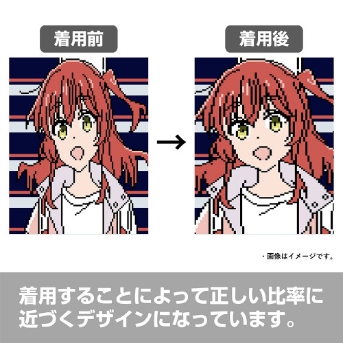 アニメ「ぼっち・ざ・ろっく!」 喜多郁代 アンクルソックス/25~27cm 画像 3 | AniSmile