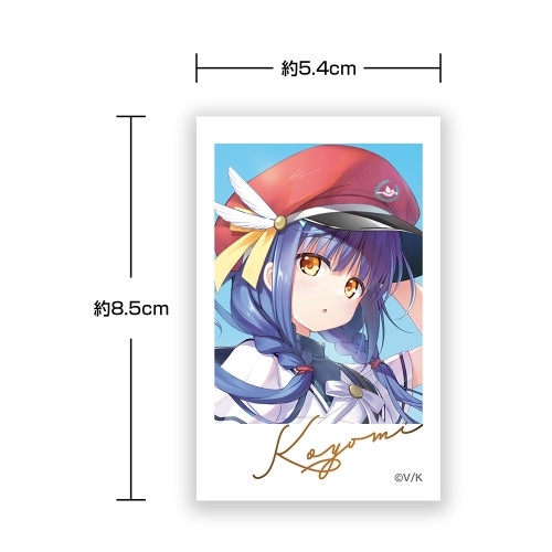 anemoi 白渡小詠 フォト風ミニステッカー2枚セット Image 2 | AniSmile