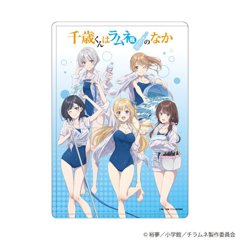 キャラクリアケース「TVアニメ 『千歳くんはラムネ瓶のなか』」08/集合デザイン(描き下ろしイラスト) - AniSmile
