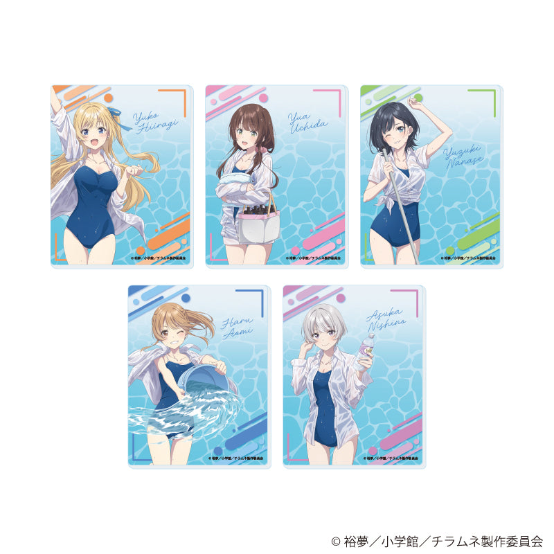 アクリルカード「TVアニメ 『千歳くんはラムネ瓶のなか』」02/ブラインド(全5種)(描き下ろしイラスト) - AniSmile