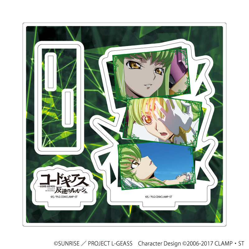 アクリルスタンドプレート「コードギアス 反逆のルルーシュ」02/C.C.(場面写イラスト) - AniSmile