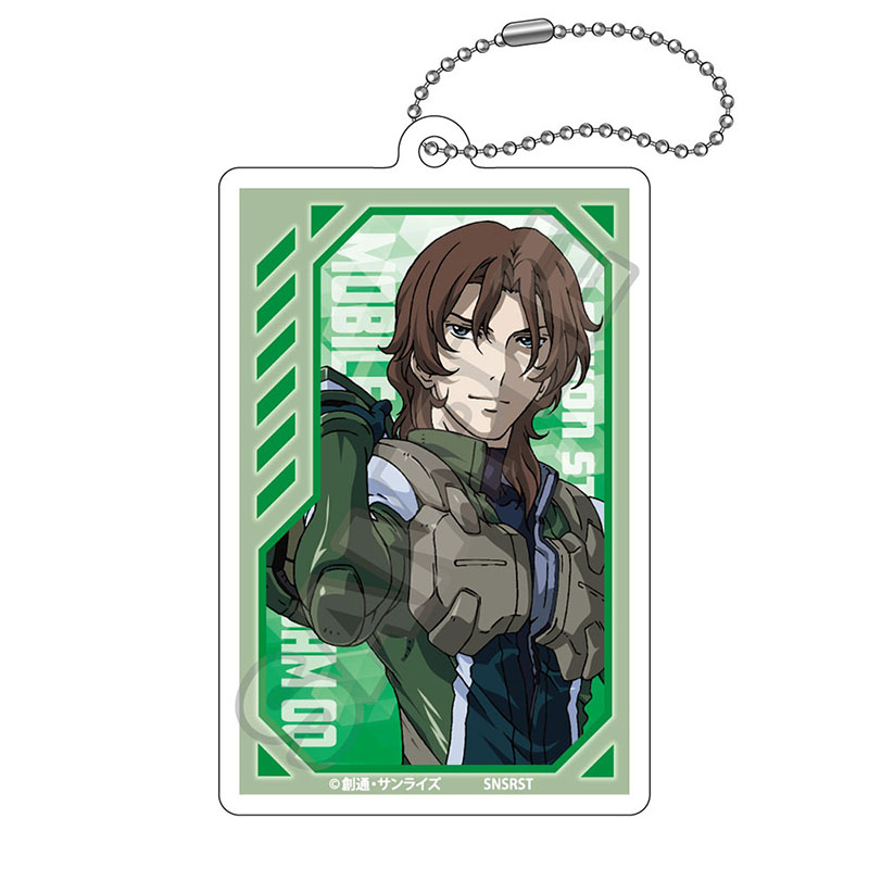 機動戦士ガンダム00 アクリルキーチェーン ロックオン・ストラトス 画像 3 | AniSmile