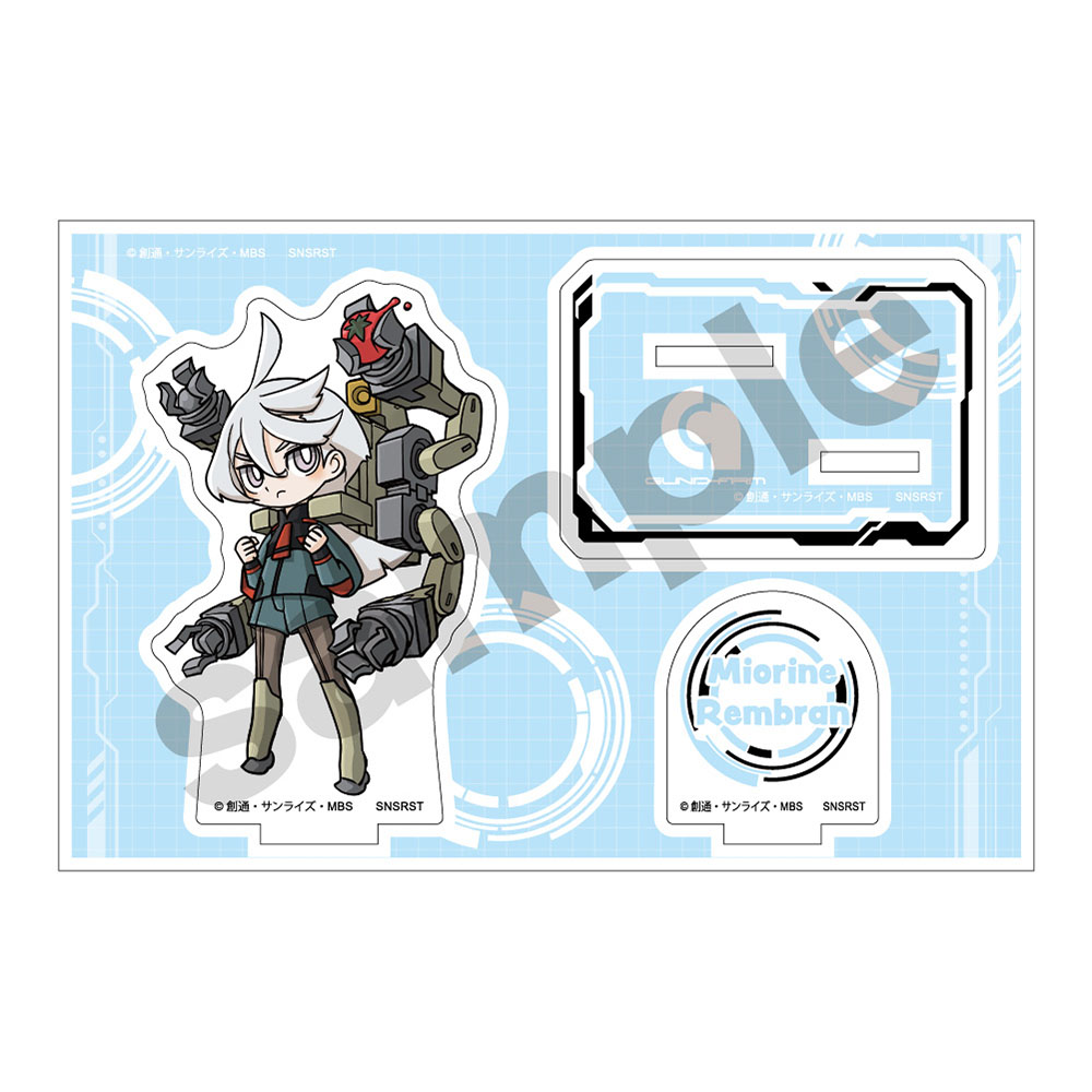 機動戦士ガンダム 水星の魔女 メカぐるみ アクリルスタンドJr. ミオリネ・レンブラン - AniSmile