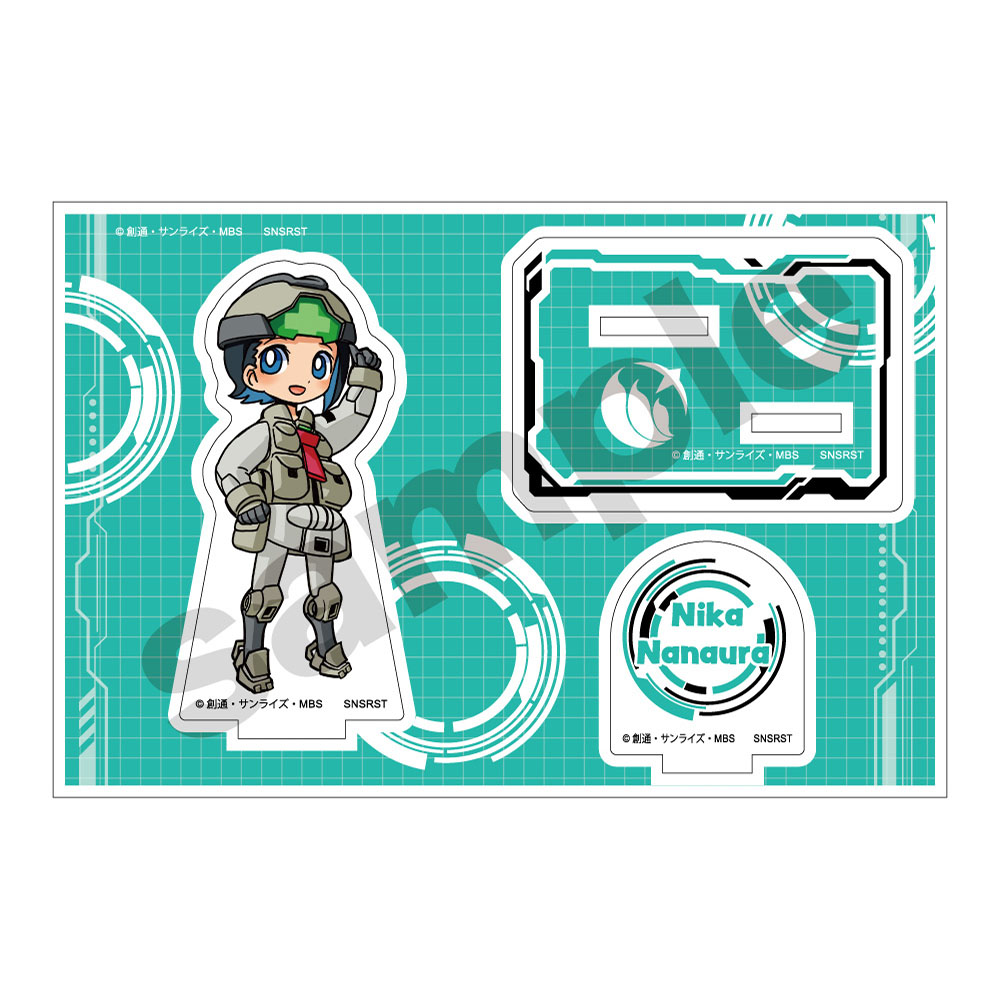 機動戦士ガンダム 水星の魔女 メカぐるみ アクリルスタンドJr. ニカ・ナナウラ - AniSmile