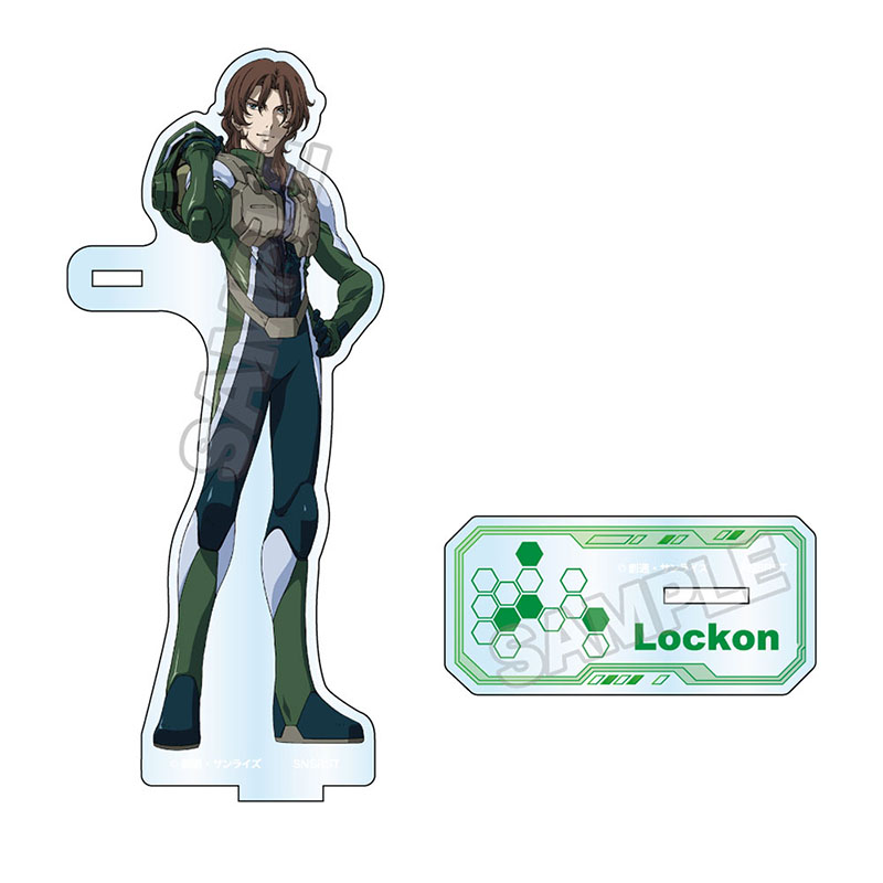 機動戦士ガンダム00 アクリルペンスタンド ロックオン・ストラトス 画像 3 | AniSmile