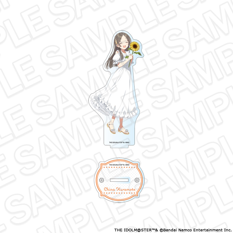 学園アイドルマスター アクリルフィギュア 倉本千奈 sunflower ver. Image 2 | AniSmile