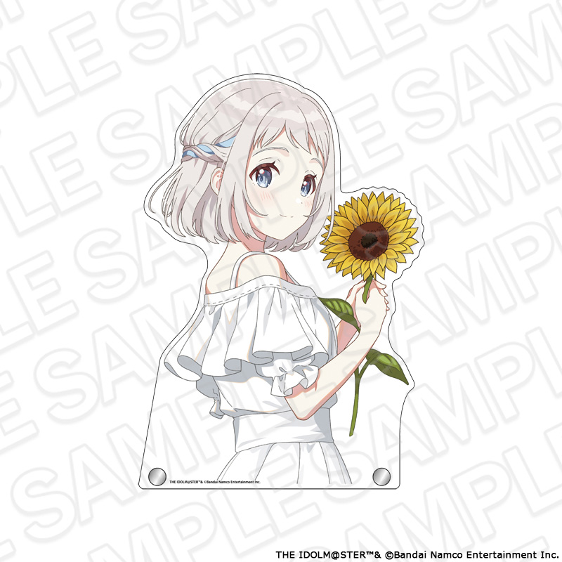 学園アイドルマスター 特大ダイカットアクリルボード 葛城リーリヤ sunflower ver. Image 2 | AniSmile