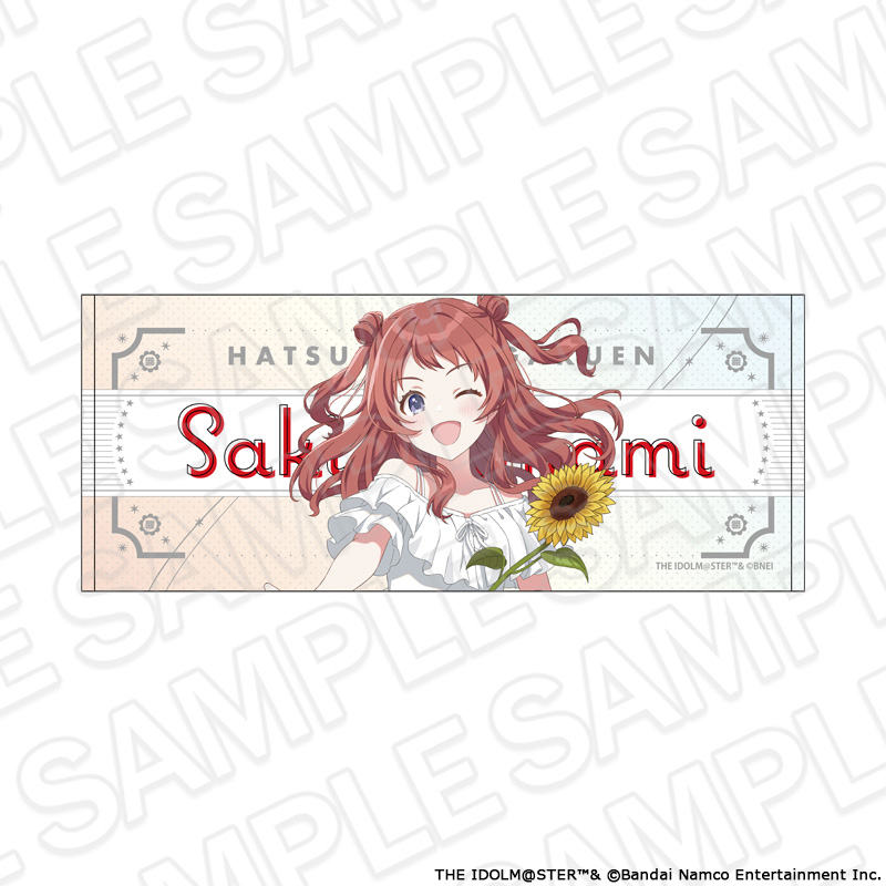 学園アイドルマスター フェイスタオル 花海咲季 sunflower ver. Image 6 | AniSmile