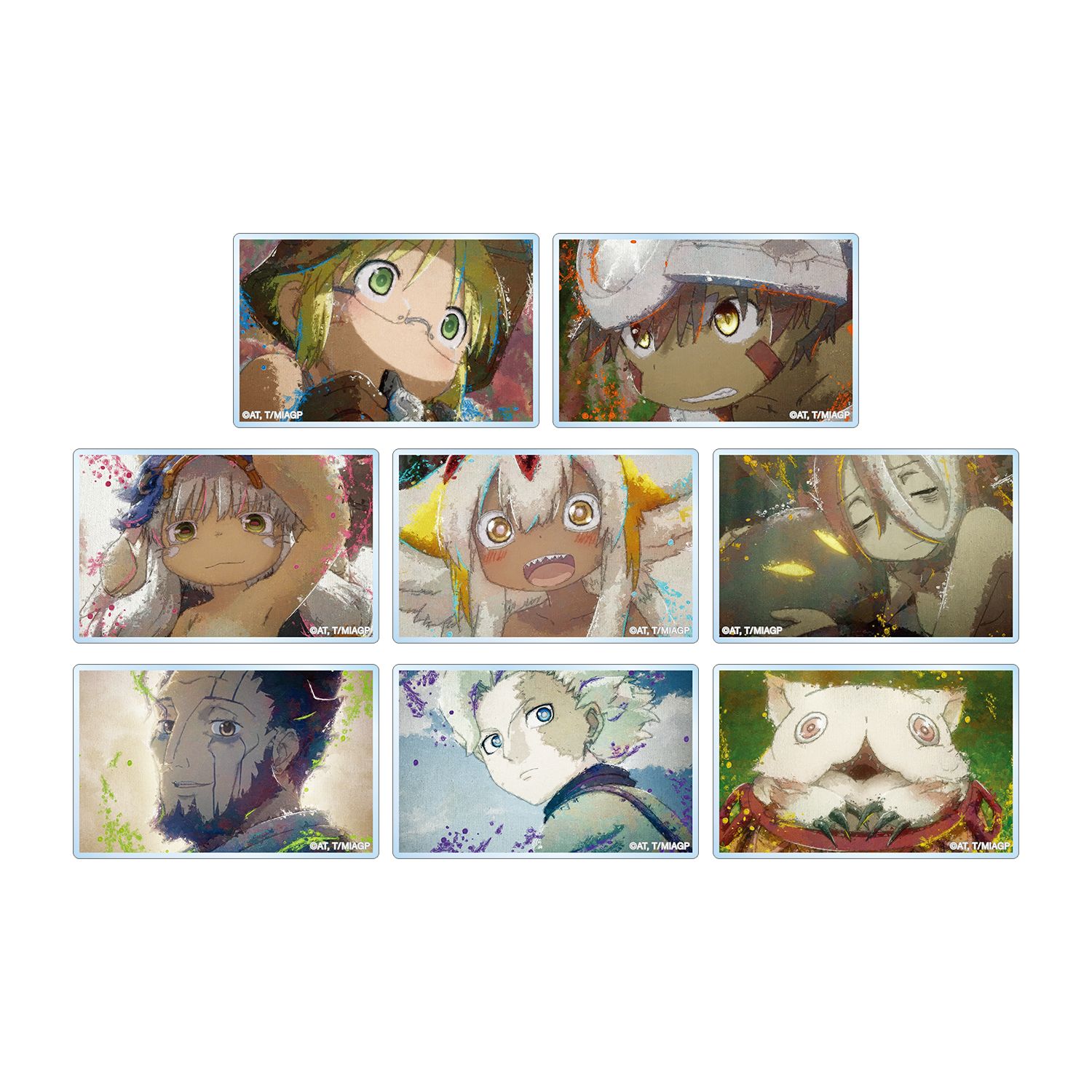 メイドインアビス 烈日の黄金郷 トレーディング grunge CANVAS アクリルカード(単位/単品) - AniSmile