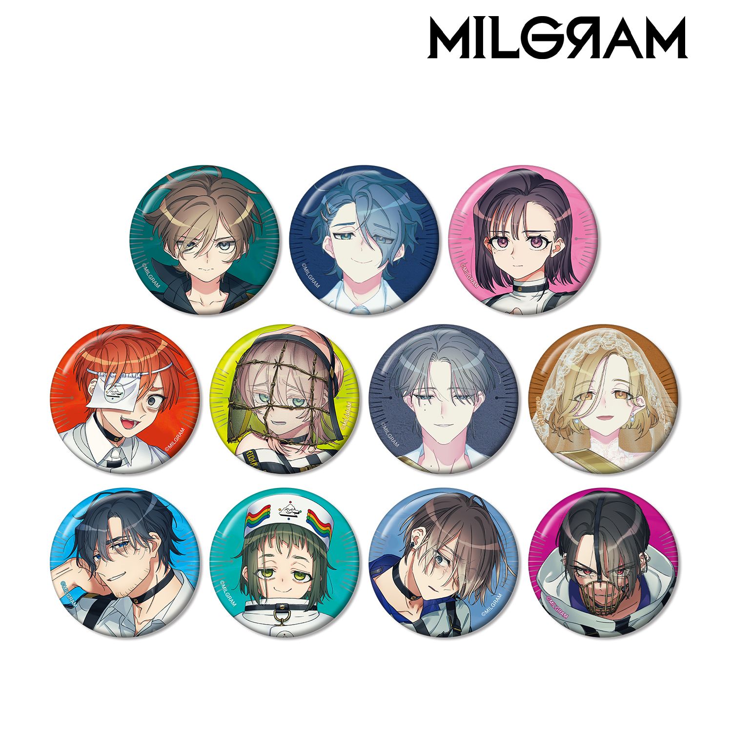 MILGRAM -ミルグラム- トレーディング缶バッジ vol.3(単位/単品) Image 2 | AniSmile