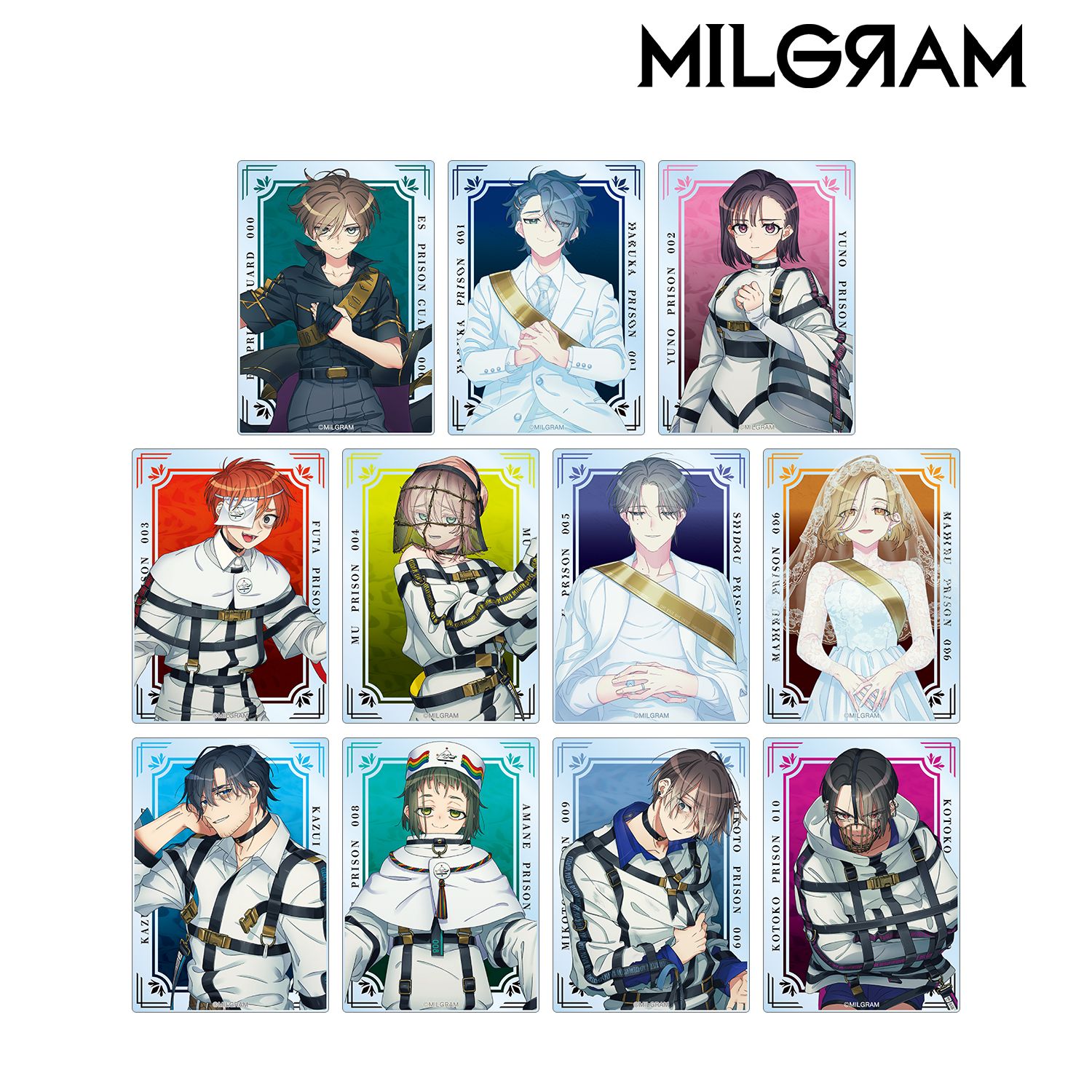MILGRAM -ミルグラム- トレーディングアクリルカード vol.3(単位/単品) 图片 2 | AniSmile