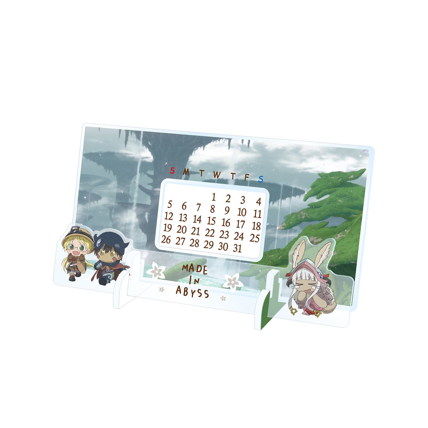 劇場版メイドインアビス 深き魂の黎明 卓上アクリル万年カレンダー - AniSmile
