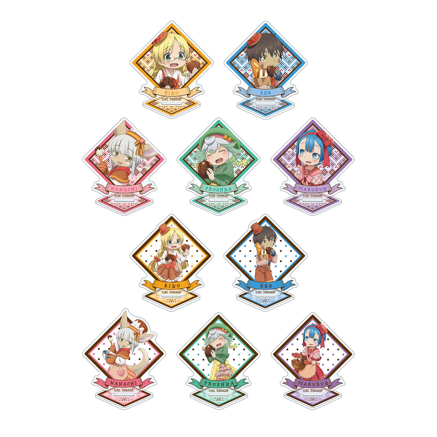 劇場版メイドインアビス 深き魂の黎明 描き下ろしイラスト 兎座ナナチ 第4弾 トレーディングアクリルスタンド(単位/単品) - AniSmile