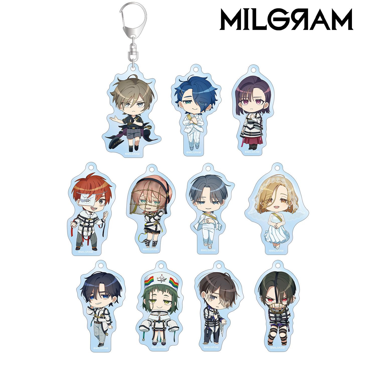 MILGRAM -ミルグラム- トレーディング 公式ちびキャラ Season 3 ver. アクリルキーホルダー(単位/単品) 画像 5 | AniSmile