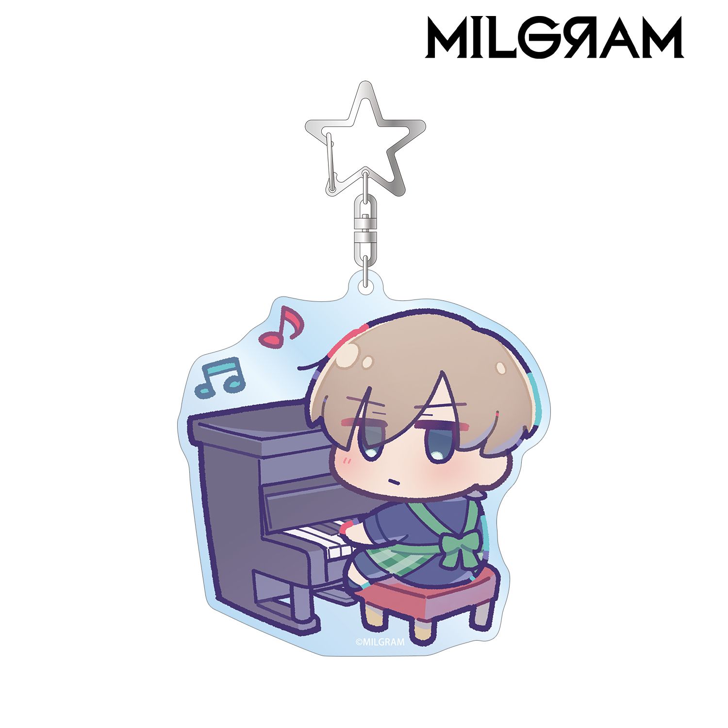 MILGRAM -ミルグラム- 描き下ろし エス ミニグラム 幼稚園ver. BIGアクリルキーホルダー 画像 4 | AniSmile