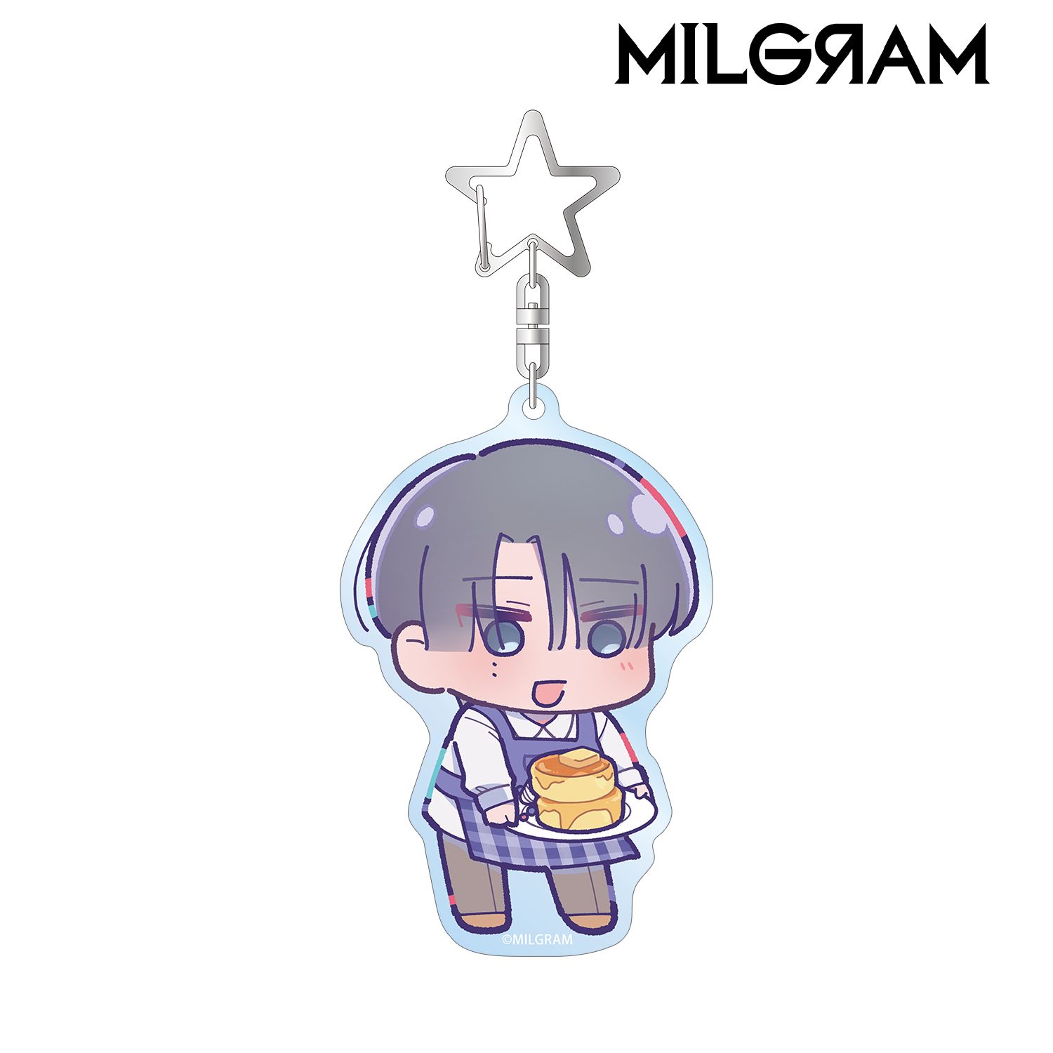 MILGRAM -ミルグラム- 描き下ろし シドウ ミニグラム 幼稚園ver. BIGアクリルキーホルダー 画像 4 | AniSmile