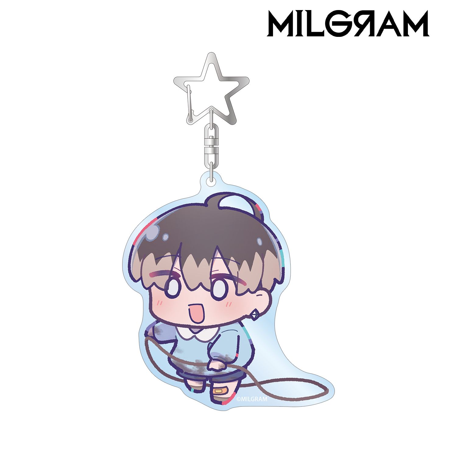 MILGRAM -ミルグラム- 描き下ろし ミコト ミニグラム 幼稚園ver. BIGアクリルキーホルダー 画像 4 | AniSmile