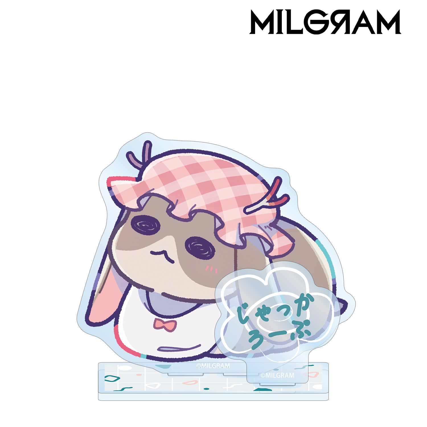 MILGRAM -ミルグラム- 描き下ろし ジャッカロープ ミニグラム 幼稚園ver. パーツ付きBIGアクリルスタンド 画像 6 | AniSmile