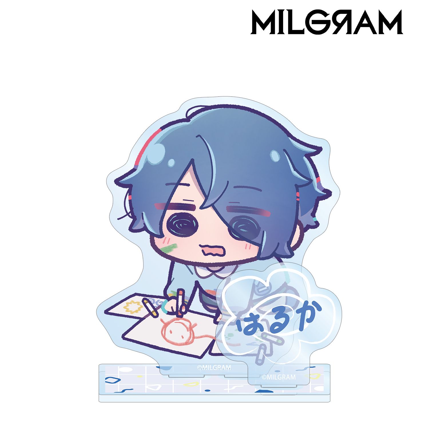 MILGRAM -ミルグラム- 描き下ろし ハルカ ミニグラム 幼稚園ver. パーツ付きBIGアクリルスタンド 画像 6 | AniSmile