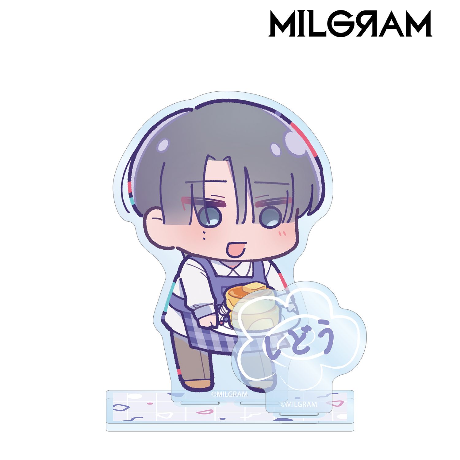 MILGRAM -ミルグラム- 描き下ろし シドウ ミニグラム 幼稚園ver. パーツ付きBIGアクリルスタンド 画像 6 | AniSmile