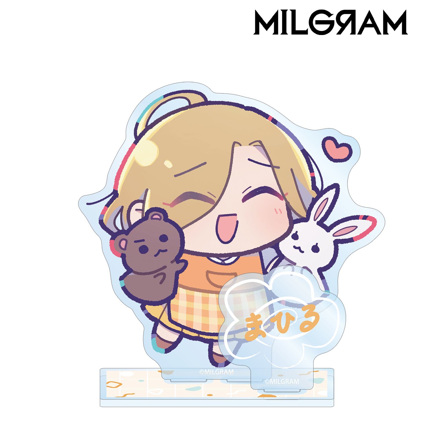 MILGRAM -ミルグラム- 描き下ろし マヒル ミニグラム 幼稚園ver. パーツ付きBIGアクリルスタンド 画像 6 | AniSmile