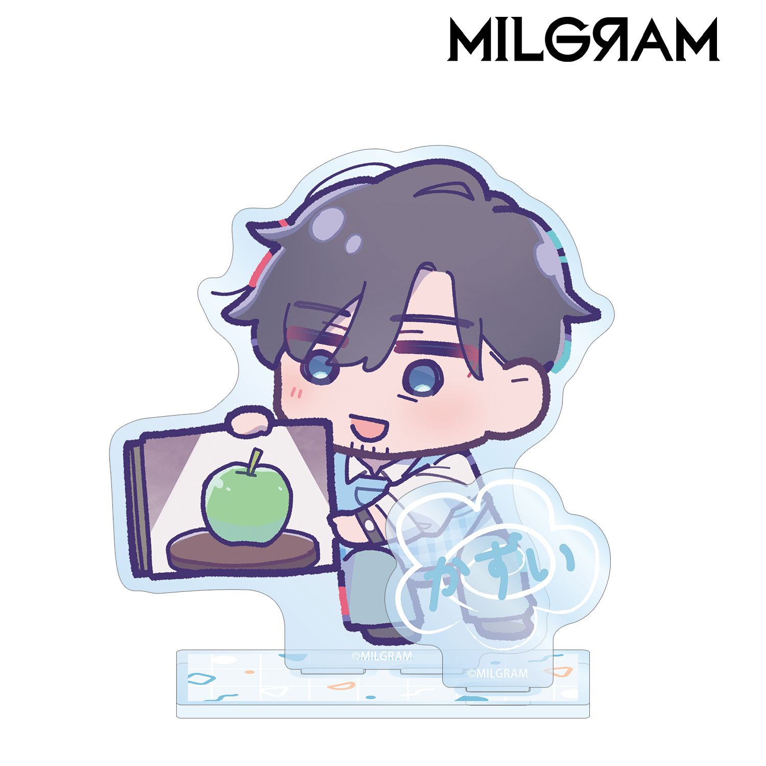 MILGRAM -ミルグラム- 描き下ろし カズイ ミニグラム 幼稚園ver. パーツ付きBIGアクリルスタンド 画像 6 | AniSmile