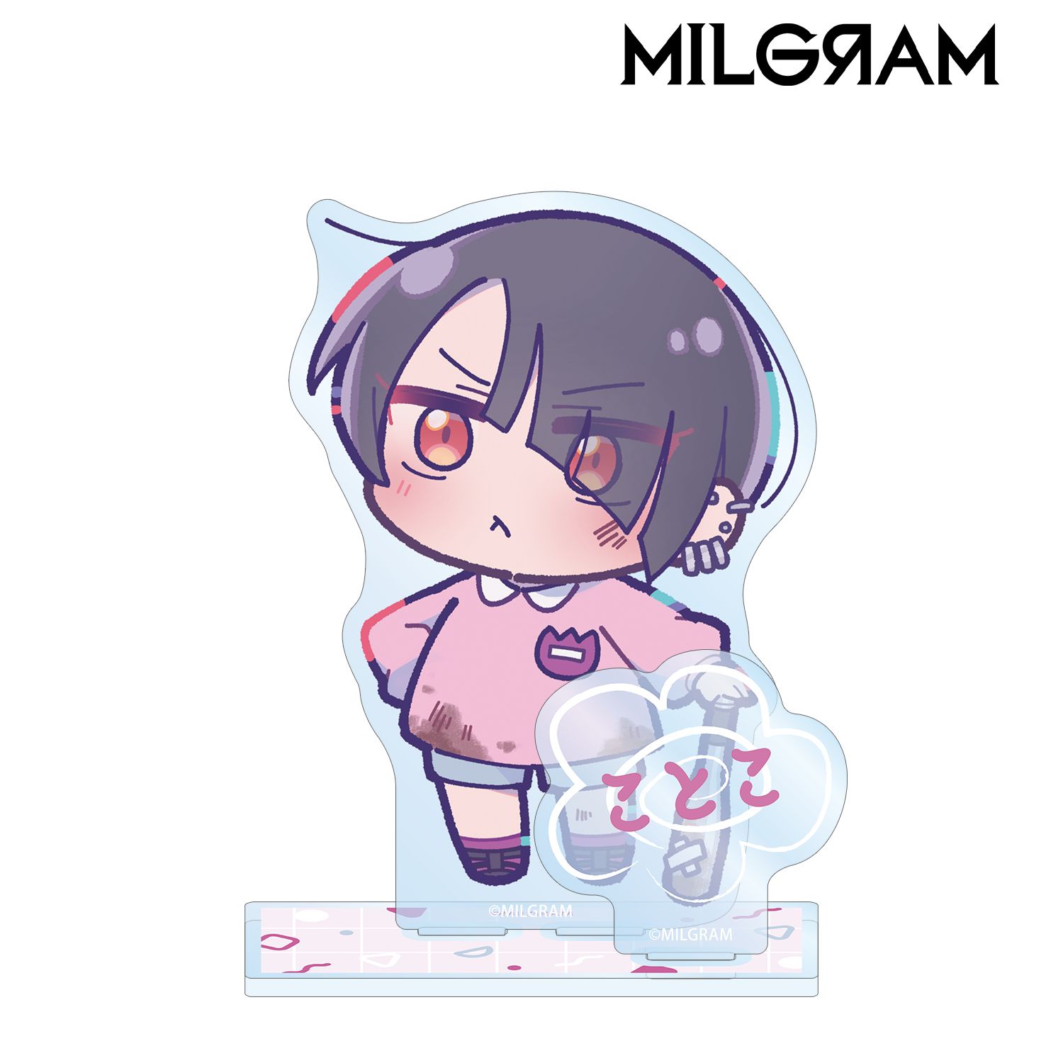 MILGRAM -ミルグラム- 描き下ろし コトコ ミニグラム 幼稚園ver. パーツ付きBIGアクリルスタンド 画像 6 | AniSmile