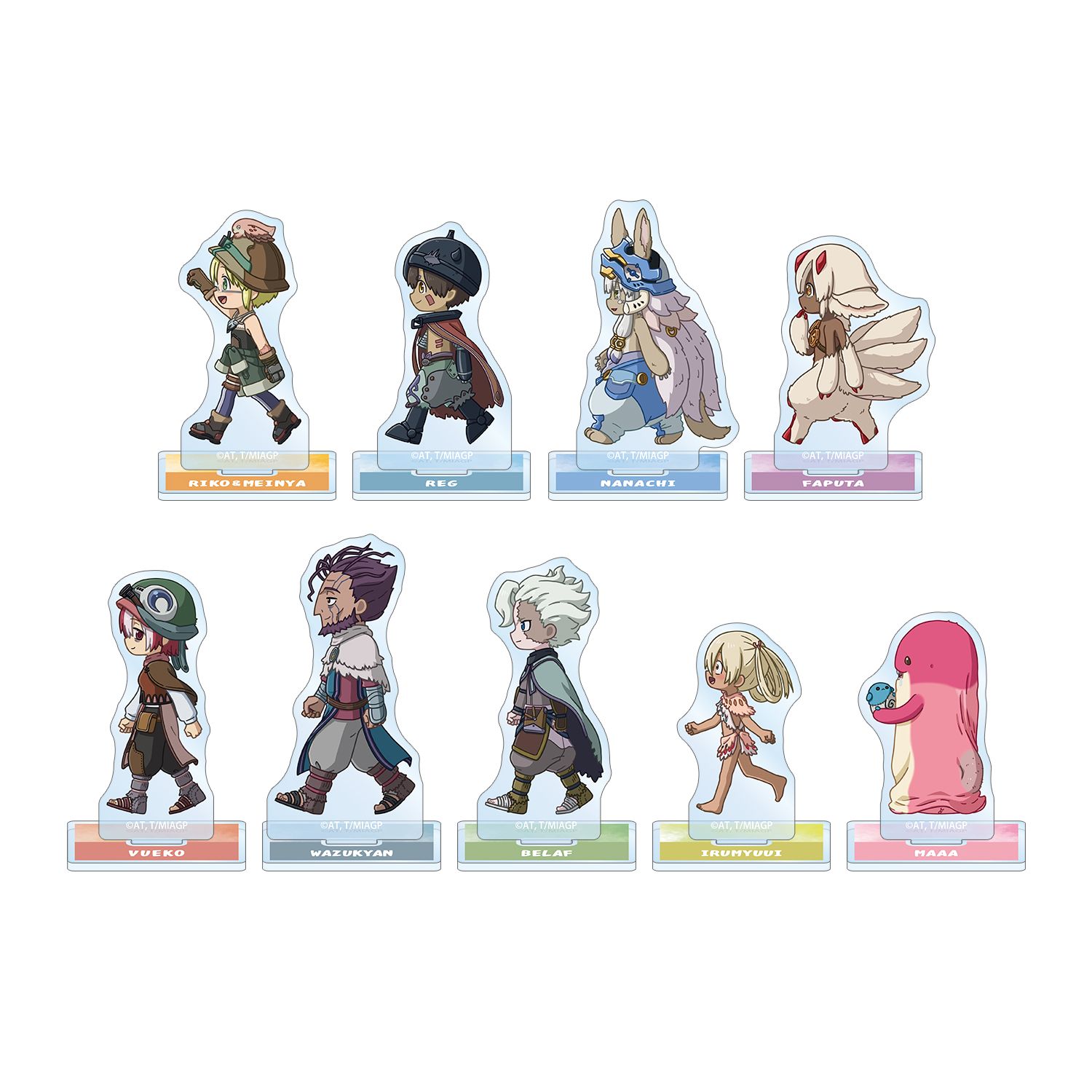 メイドインアビス 烈日の黄金郷 トレーディング ちびとこ アクリルスタンド(単位/単品) - AniSmile