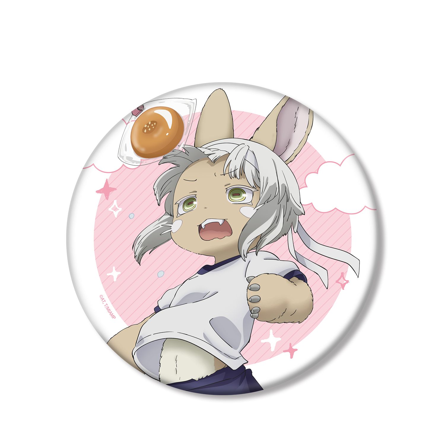 メイドインアビス 描き下ろし ナナチ 運動会ver. BIG缶バッジ - official product image | AniSmile