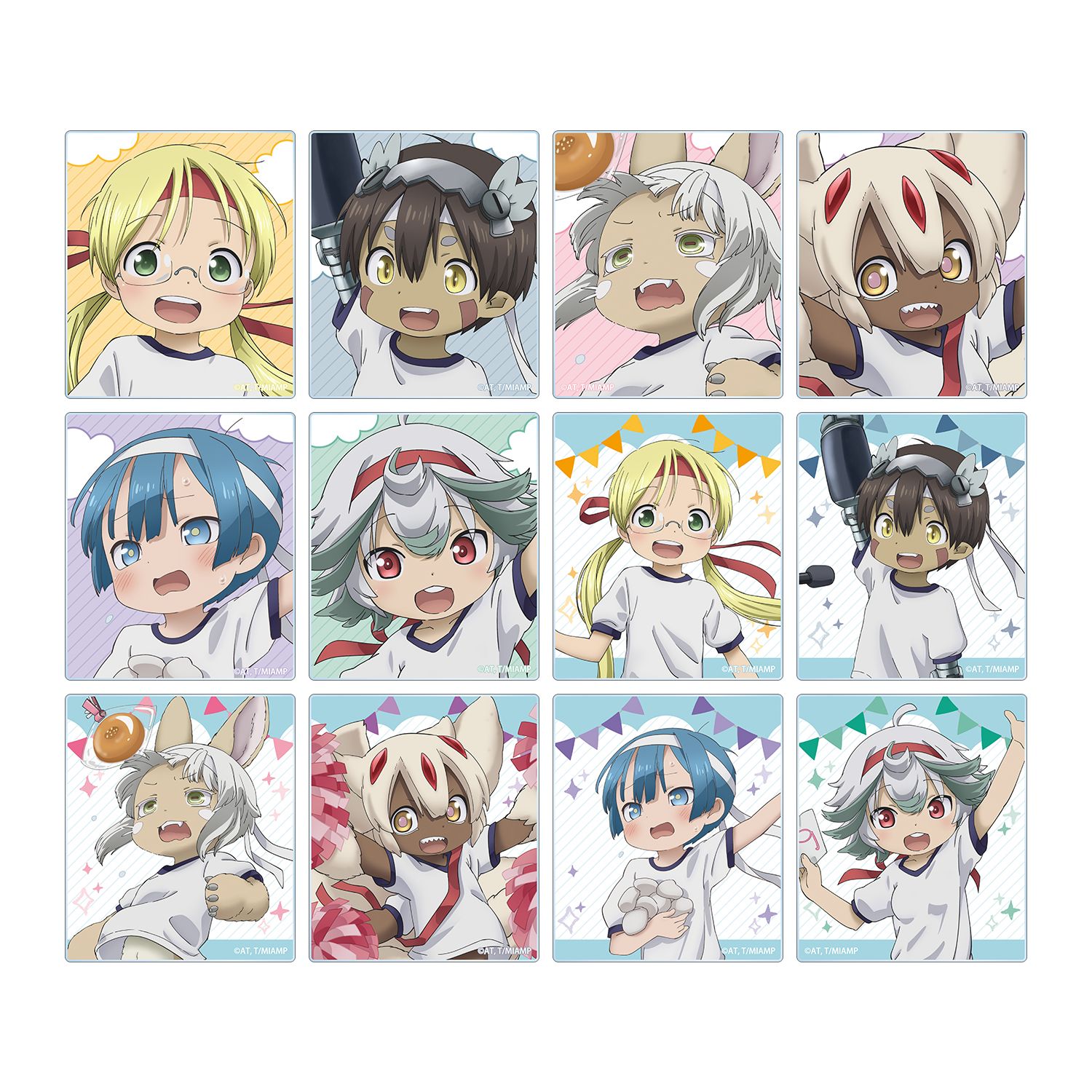 メイドインアビス 描き下ろし 運動会ver. トレーディングアクリルカード(単位/単品) - 公式商品画像 | AniSmile