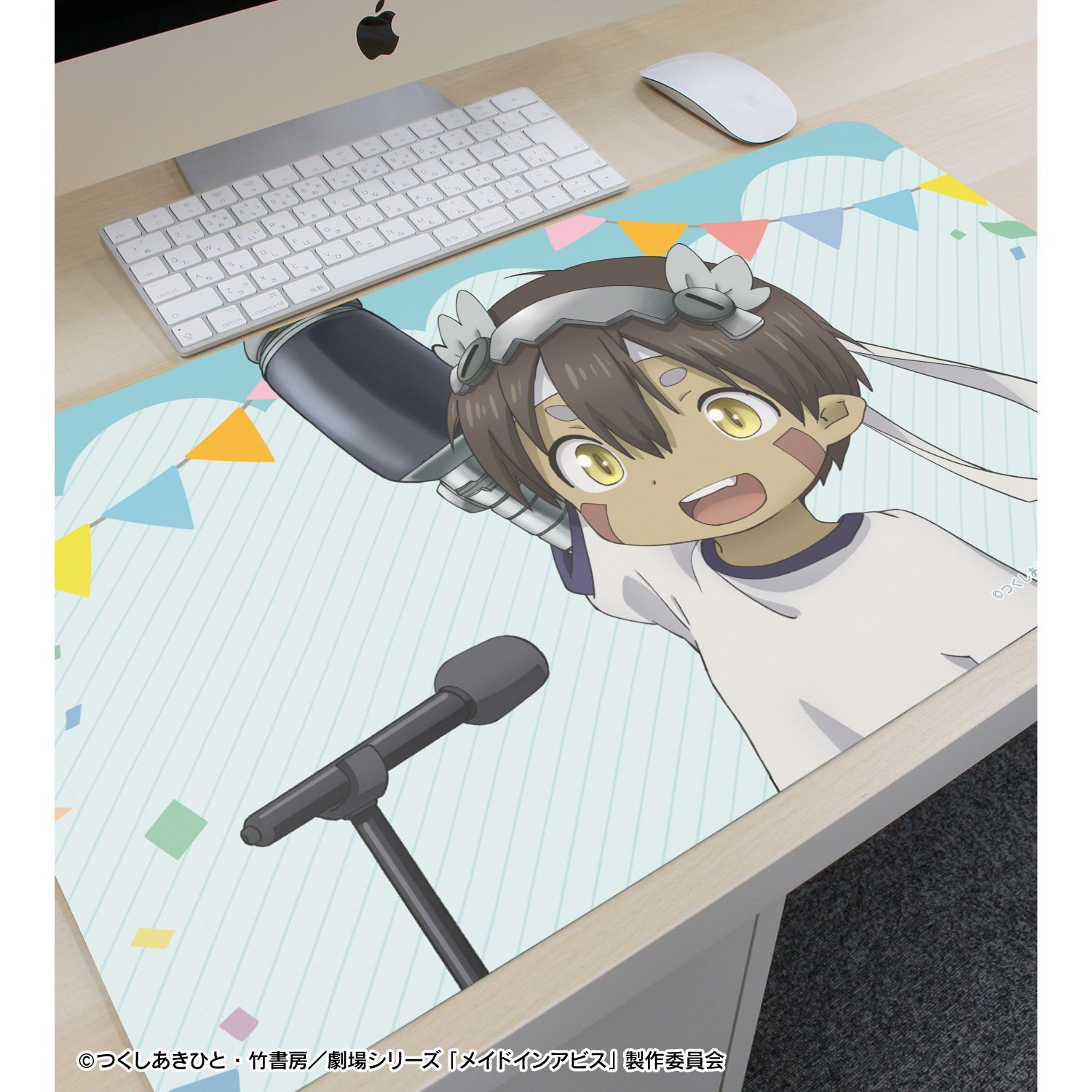 メイドインアビス 描き下ろし レグ 運動会ver. マルチデスクマット 画像 3 | AniSmile