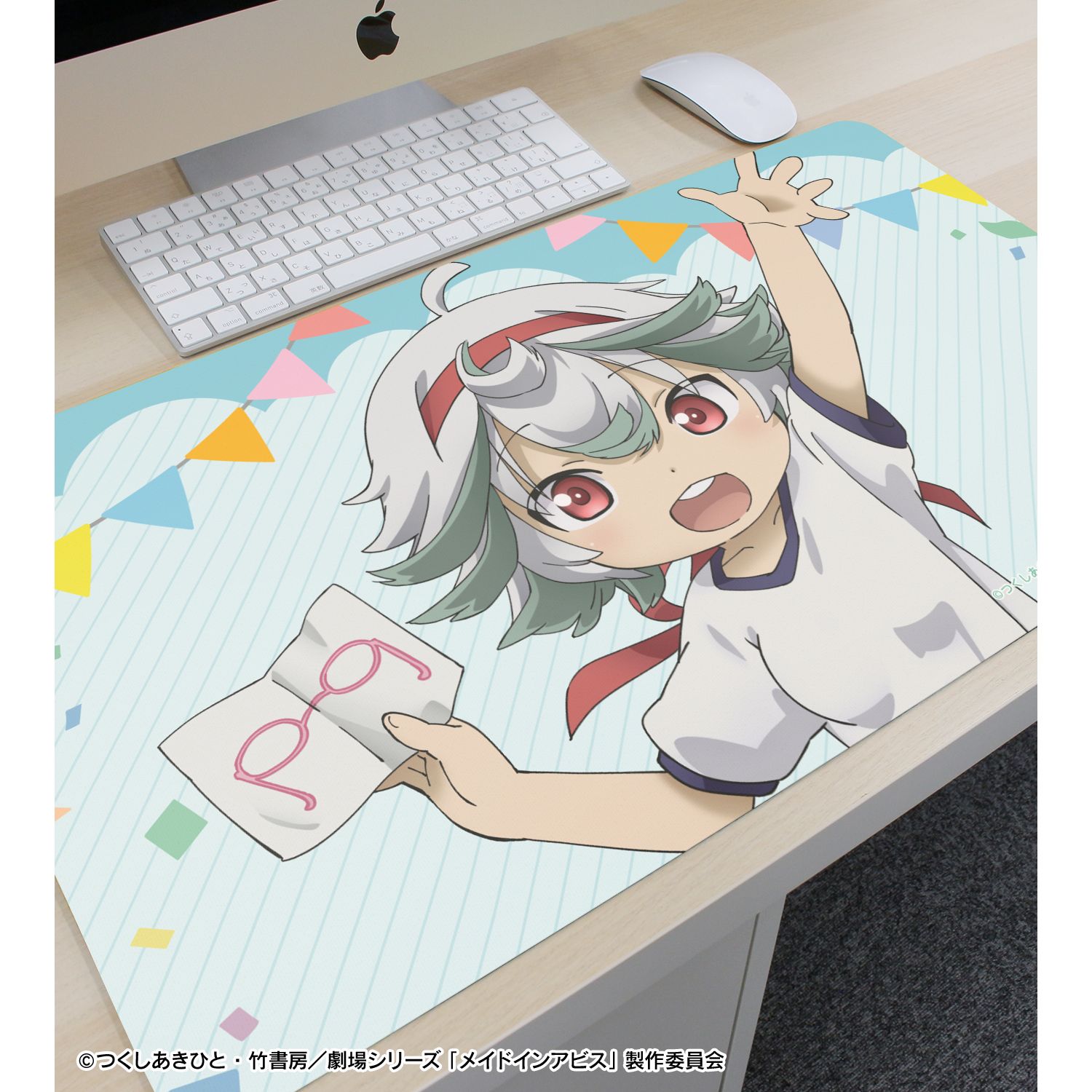 メイドインアビス 描き下ろし プルシュカ 運動会ver. マルチデスクマット 画像 3 | AniSmile
