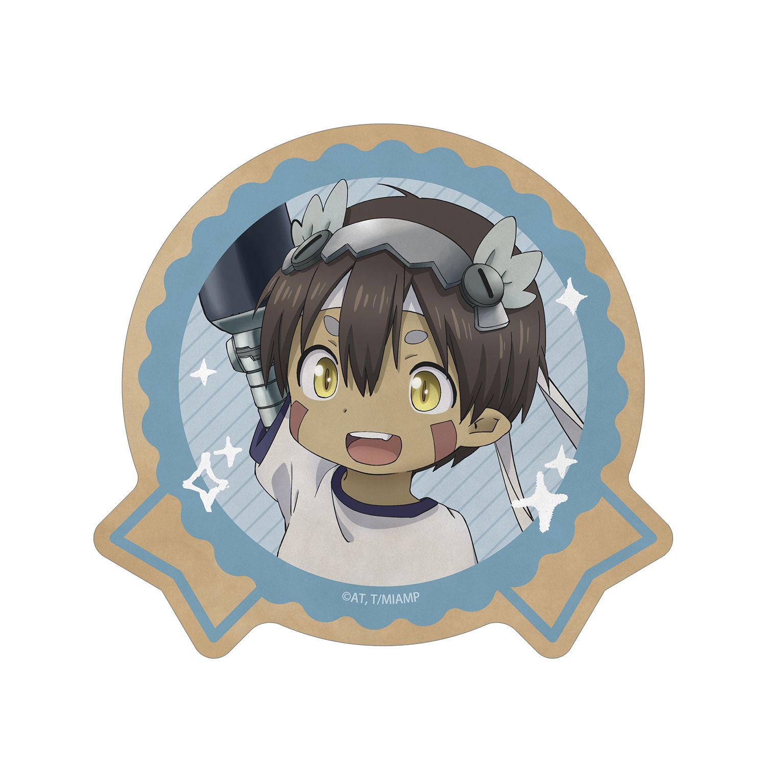 メイドインアビス 描き下ろし レグ 運動会ver. ダイカットステッカー - official product image | AniSmile