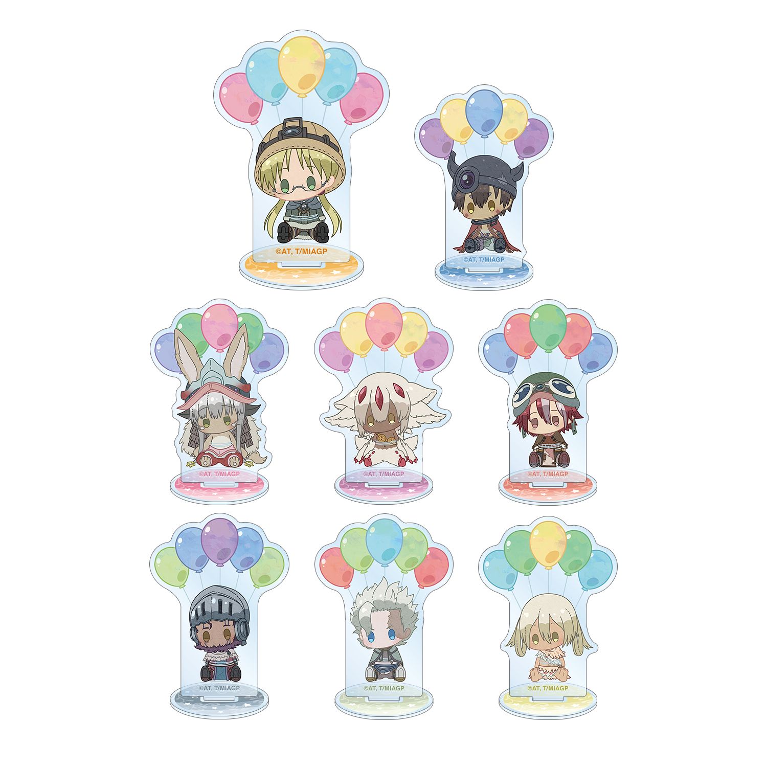 メイドインアビス 烈日の黄金郷 トレーディング POPOON アクリルスタンド(単位/単品) - AniSmile