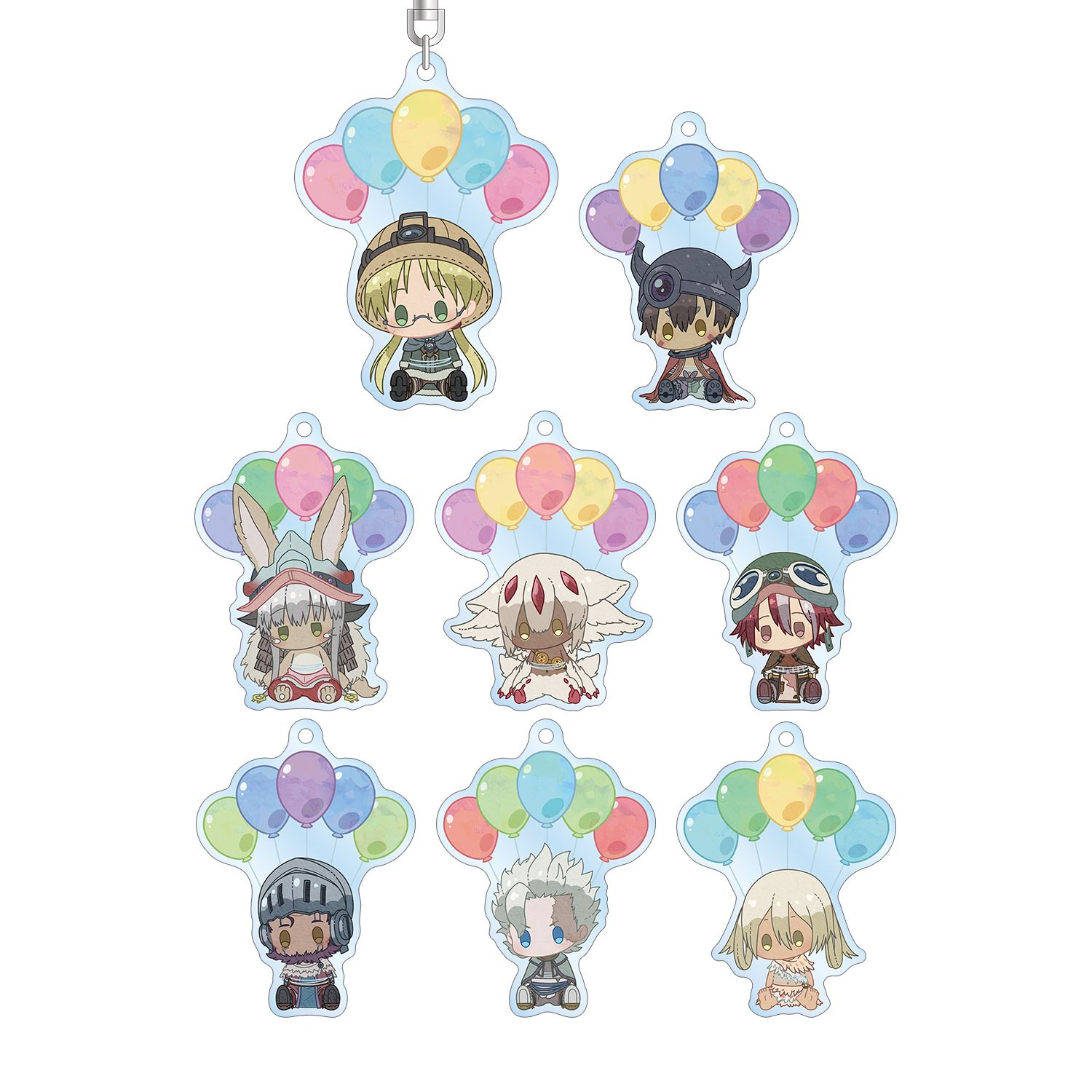 メイドインアビス 烈日の黄金郷 トレーディング POPOON アクリルキーホルダー(単位/単品) - AniSmile
