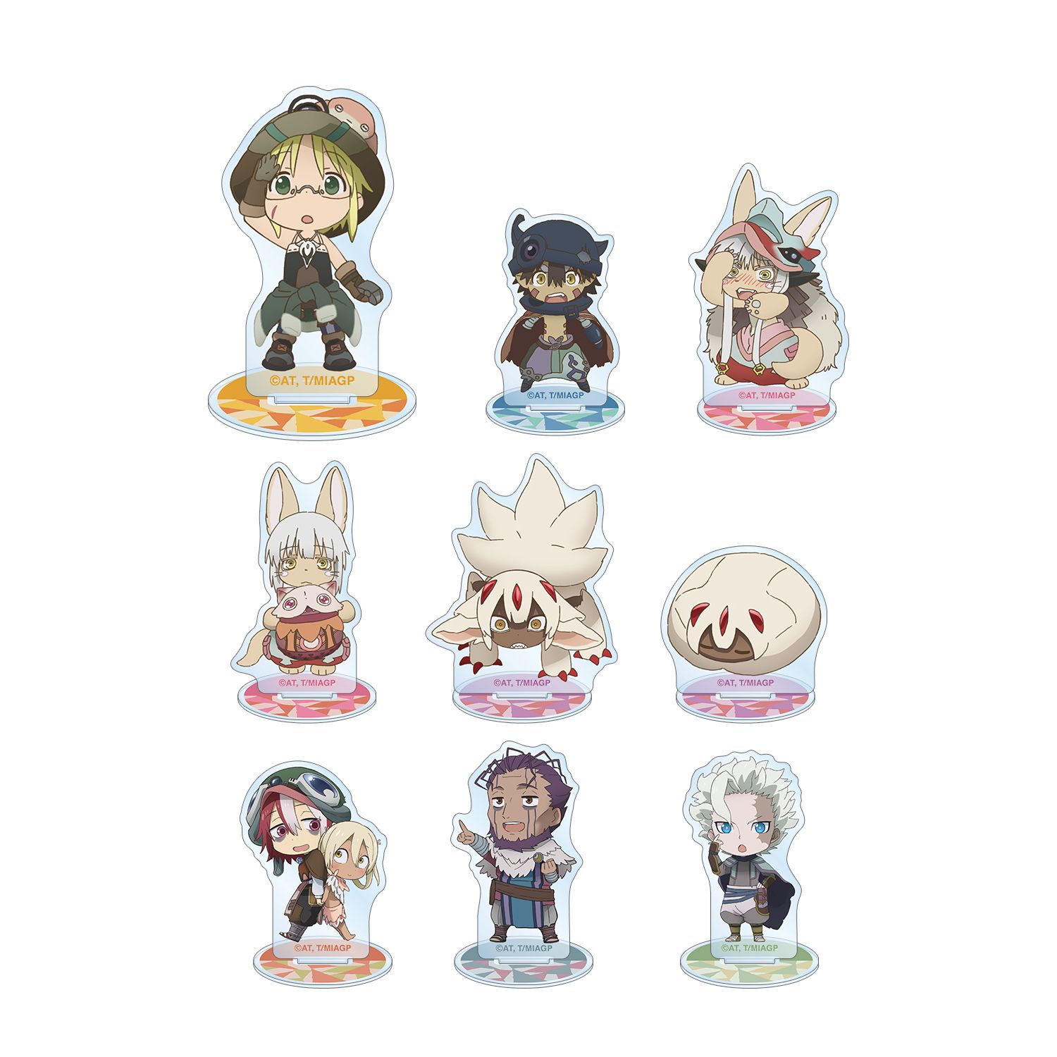 メイドインアビス 烈日の黄金郷 トレーディング ちびキャラ アクリルスタンド(単位/単品) - AniSmile