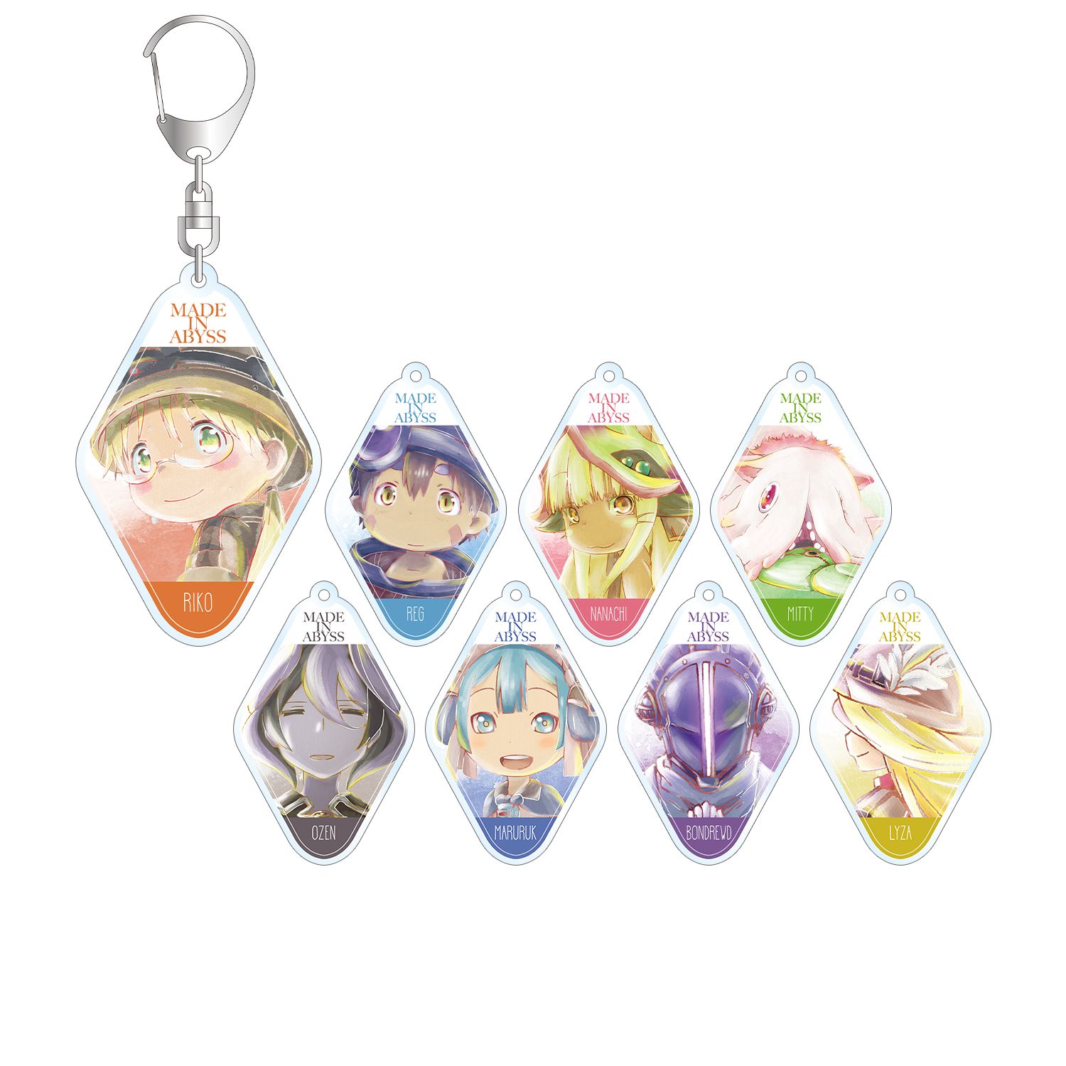 劇場版メイドインアビス 深き魂の黎明 トレーディング Ani-Art アクリルキーホルダー(単位/単品) - AniSmile