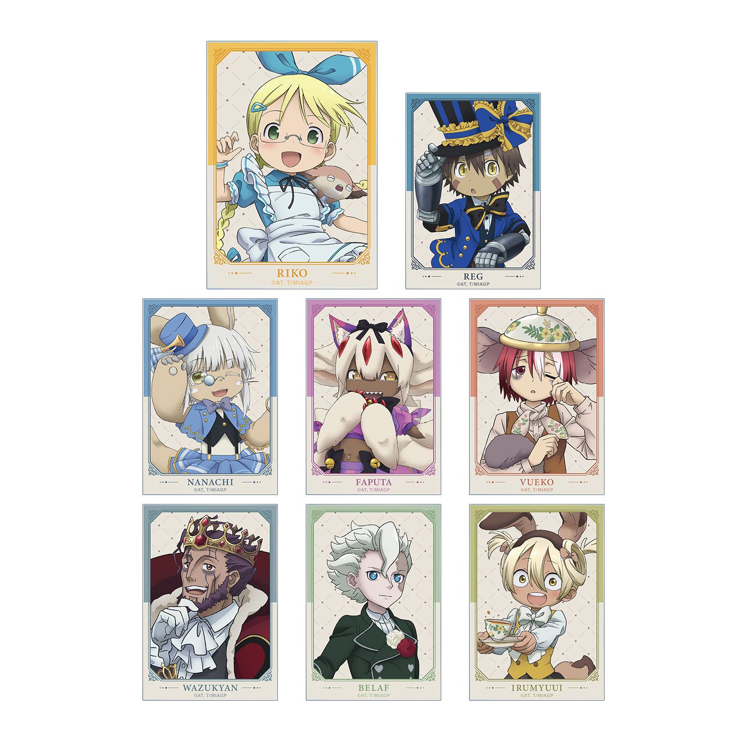 メイドインアビス 烈日の黄金郷 描き下ろし 不思議の国のアリスver. トレーディングアクリルカード(単位/単品) 图片 2 | AniSmile