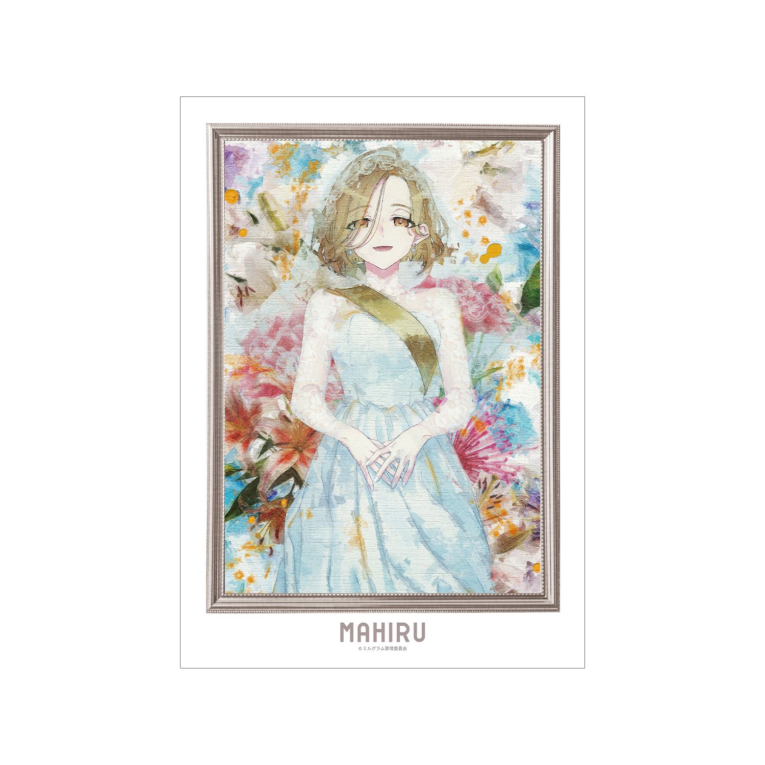 MILGRAM -ミルグラム- マヒル grunge CANVAS A3マット加工ポスター 画像 3 | AniSmile