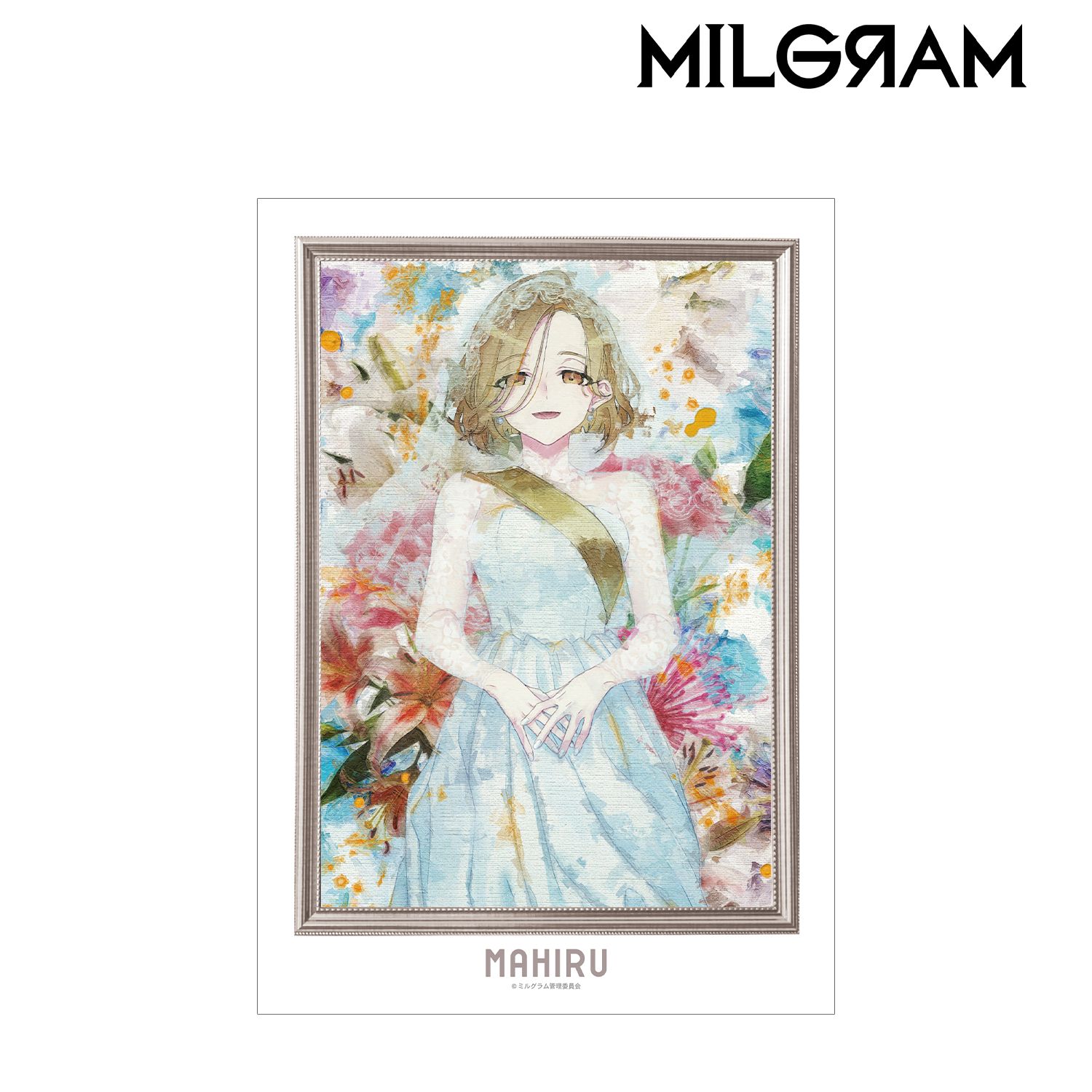 MILGRAM -ミルグラム- マヒル grunge CANVAS A3マット加工ポスター 画像 4 | AniSmile