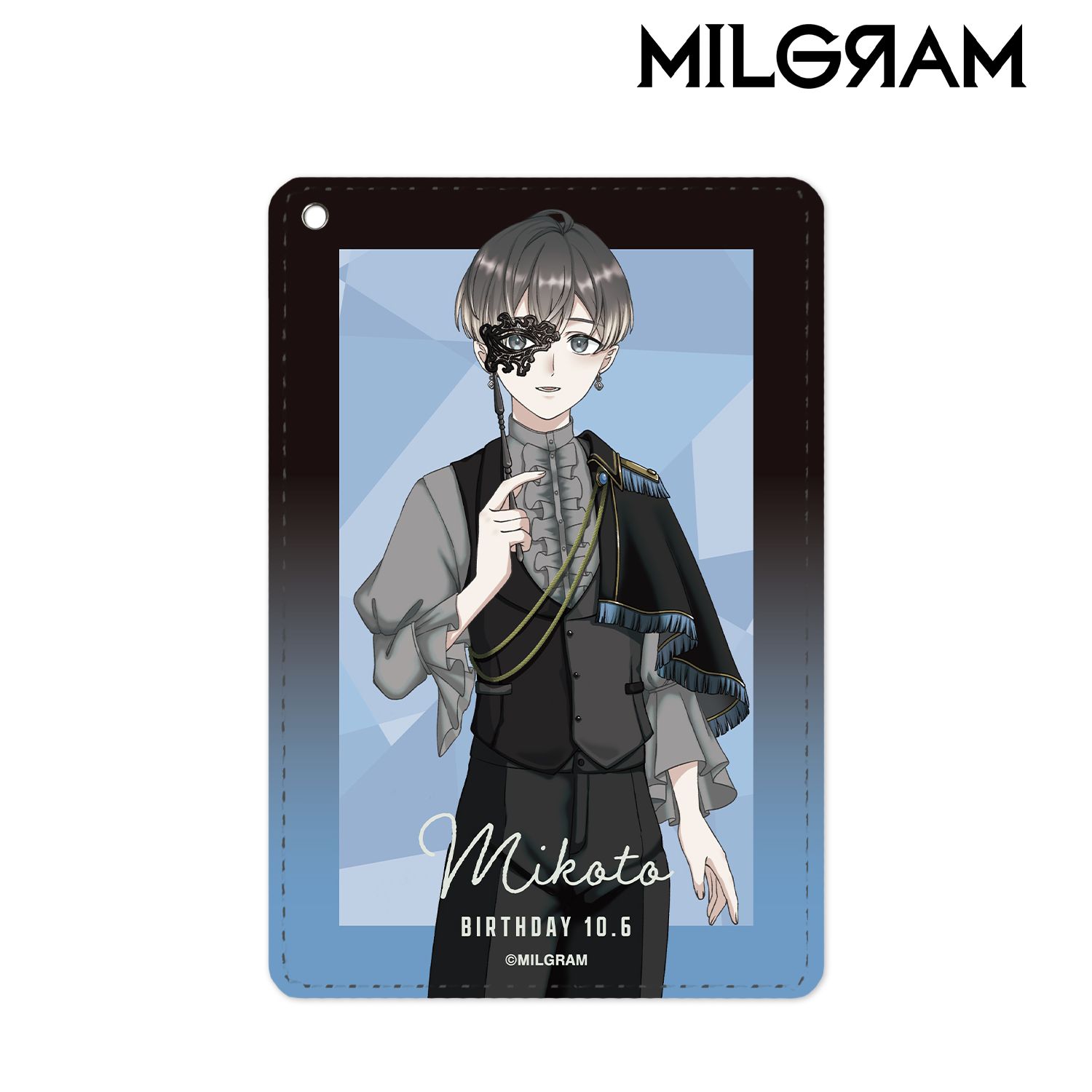 MILGRAM -ミルグラム- 描き下ろし ミコト バースデーver. 第2弾 1ポケットパスケース 图片 2 | AniSmile
