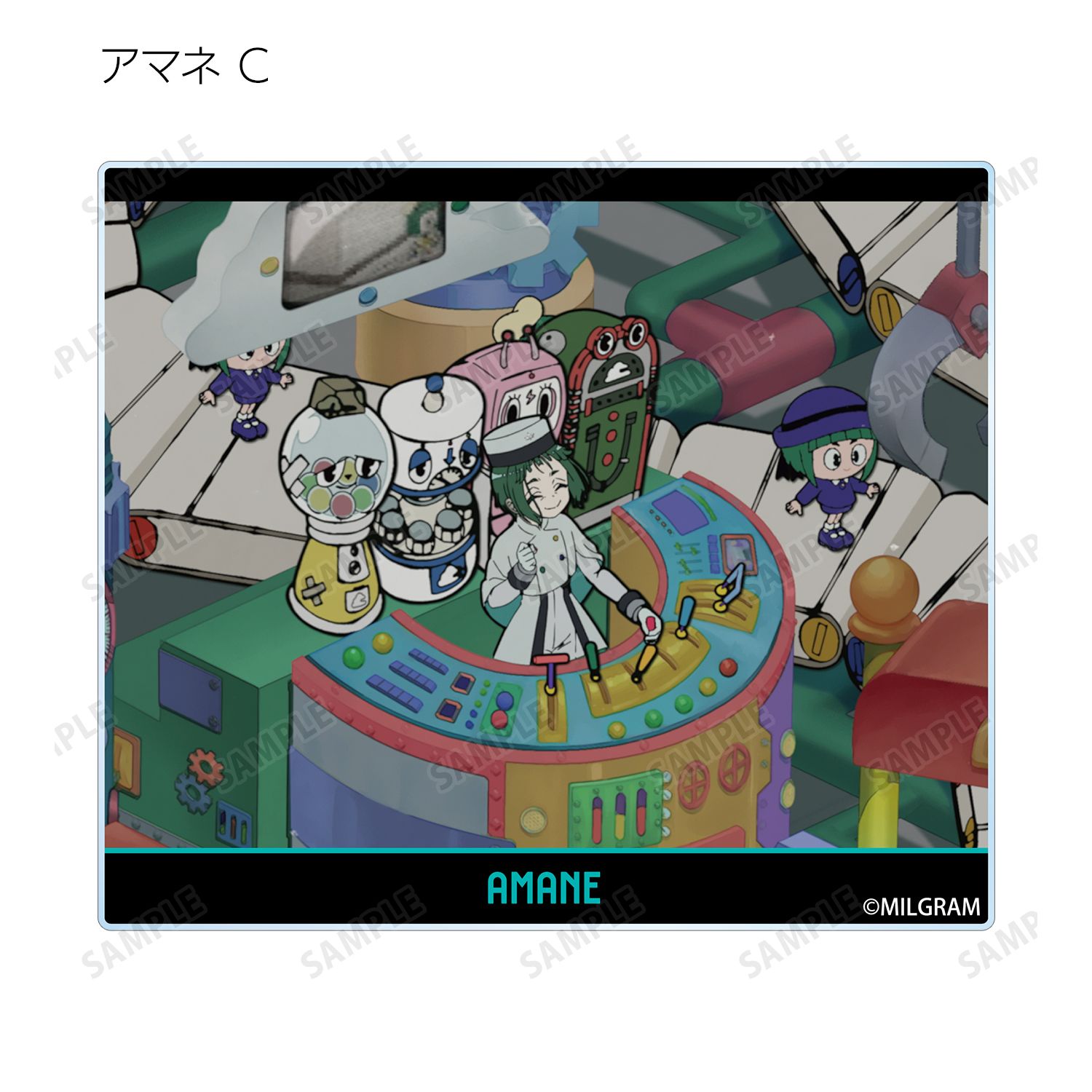 MILGRAM -ミルグラム- トレーディング MV アクリルカード アマネ『なんでもにうむ』(単位/単品) 画像 5 | AniSmile